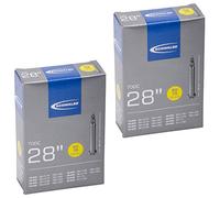 Schwalbe 700 x 18-28c Road Bike Inner Tubes - Presta 60mm Long Valve (Pair)