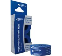 Schwalbe 880016 Bande de jante en tissu High-Pressure Bande de jante adhésive High-Pressure, 15 mm x 2 m, bleu (pack de 2)