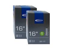 Schwalbe AV3 Lot de 2 tuyaux intérieurs Noir 40,6 cm