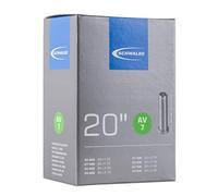 Schwalbe AV7 Chambre à air 20x1.75-2.125 Valve Schrader Noir