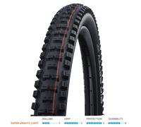 Schwalbe Big Betty Evo Faltreifen 65-622 (29x2,6') Super Gravity Noir