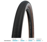 Schwalbe Billy Bonkers Pneumatico pieghevole Unisex Adulto, Pelle Di Bronzo, 50-