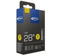 SCHWALBE Camera SW 700x18/25 SV20 Extra Light 18/25-62 Unisex-Adult, Black, 18/25-622/630 IB 60mm
