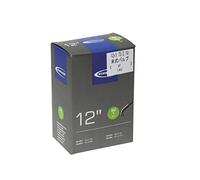 Schwalbe Chambre à air 12 1/2x1.75-2.25 Valve Schrader coudée à 45° Noir