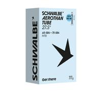 Schwalbe Chambre à Air 14L-AE Aerothan SCV pour 27,5" blanc