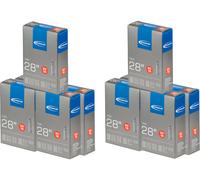 Schwalbe Chambre à Air 15 pour 28" - 10 pièces noir 18/28-622/630 SV 40 mm