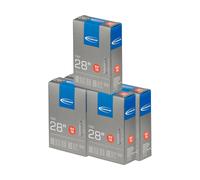 Schwalbe Chambre à Air 15 pour 28" - 5 pièces noir 18/28-622/630 SV 60 mm
