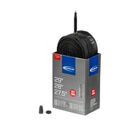 Schwalbe Chambre à Air 19A Extralight pour 27,5" / 28" / 29" noir 28 x 1.5-2.35 SV