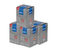 Schwalbe Chambre à Air 21F pour 27,5+ Freeride - 5 pièces noir 27.5 x 2.10-3.00 AV 40 mm