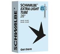 Schwalbe Chambre à air SCV15L-EL Extra Light 28/34-622/630 IB Black 60 mm
