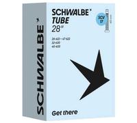 Schwalbe Chambre à air SCV17 28-47/622-635 Valve SCV 40 mm Butyle Noir