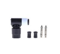 Schwalbe Clik Valve DV-SCV Conversion Kit Accessoires vélo Taille unique Noir