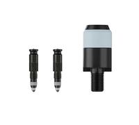 Schwalbe Clik Valve - Embout de Valve de vélo - Kit de Conversion SV-SCV (valves avec Adaptateur de tête de Pompe)