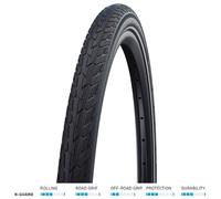 Schwalbe pneu exterieur road cruiser k guard 16 x 1 75 noir