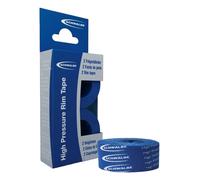 Schwalbe – Ruban de fond de jante High Pressure Cloth – 2 m x 18 mm – Bleu – Lot de 2
