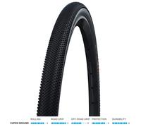 Schwalbe G-one Allround Evo Snakesuper Tubeless 700 X 40 Gravel Tyre Noir 700 x 40 Black