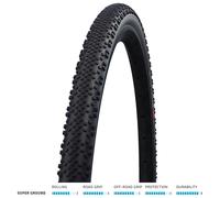 Schwalbe G-One Bite Evo Faltreifen 54-584 (27,5x2,1') Super Ground Noir