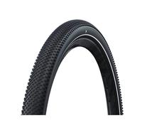 Schwalbe G-One HS473 Addix Pneu de vélo de Course Allround Performance avec Protection tubeless Ready 57-622 mm Noir avec Bandes réfléchissantes