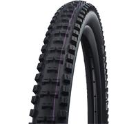 Schwalbe Grand Betty Pneu - 27.5x2.6 sans Tube Pliable Noir Evolution Super