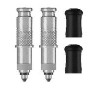Schwalbe Kit de conversion Clik Valve – Pour valves Dunlop/DV, gonflage de pneus de vélo