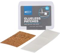 Schwalbe Kit de rustines pour chambres à air 6 rustines autocollantes glueless patches, 6 pièces (1 kit)