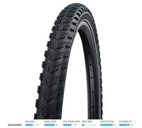 Pneu vtt/urbain 26x2.00 Schwalbe marathon gt 365 tr noir (50-559)