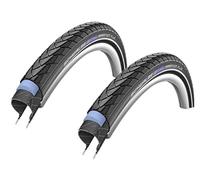Schwalbe Marathon Plus Lot de 2 pneus de vélo Reflex 14 Fils 28 x 1,50 40-622 700 x 38C