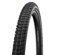 Schwalbe Marathon Plus Tour Pneu SmartGuard® avec Bandes réfléchissantes Noir