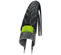 Pneu de cyclisme Schwalbe Marathon Green Guard HS420 28x1.5 rigide noir avec bande réfléchissante