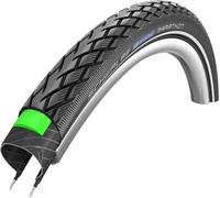 Schwalbe Marathon Pneu vélo 26 28 Couverture vélo Manteau vélo de ville Vélo de randonnée Pneu à fil Bande réfléchissante Profil routier