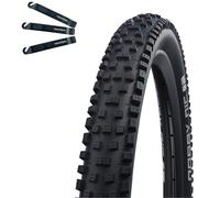 Schwalbe Nobby NIC ADDIX Performance 70-584 Pneu de vélo pliable avec 3 démonte-pneus 27,5 x 2,80 cm