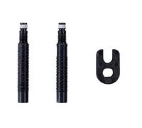 Schwalbe Extensions de soupape filetées 675502 – x2, 30 mm, Noir, blister