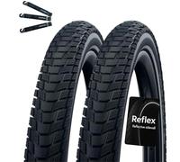 Schwalbe Pick Up Lot de 2 pneus de vélo Performance E-50 Super Defense Noir/Reflex 60-507 (24 x 2,35) avec démonte-pneu maxxi4you