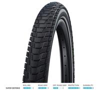 Schwalbe Pick-up Pneus Adulte Unisexe, Noir, 26x2.60