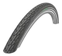 Pneu rigide Schwalbe Road Cruiser 26x1.75 GreenCompound K-Guard TwinSkin réfléchissant noir