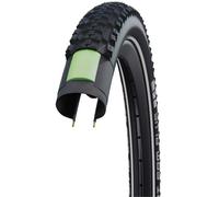 Schwalbe Pneu VTT rigide Smart Samoa Plus DD Greenguard Addix 26 x 2.10 Noir / Reflex