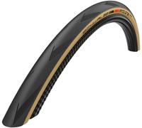Schwalbe Pro One TT Pneu - 700x25 sans Tube Pliable Noir/ Fauve Evolution Course