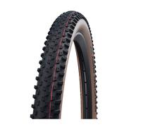 Schwalbe - Racing Ray 29 Evo Super Race Tubeless Addix SpeedGrip Folding - Pneu VTT 29" Bronze Sidewall - 2.25