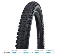 Schwalbe Rapid Rob (SBC) Fahrrad Reifen 54-584 (27,5×2,10´´) 650B B/B-SK