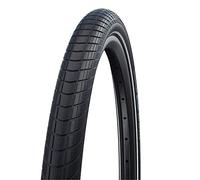 Schwalbe Pneu rigide Big Apple LiteSkin réfléchissant noir 26x2.00
