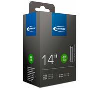 Schwalbe - Schlauch Nr. 2 AV2A 14'' (47/60-254) - Chambre à air pour vélo - 14'' - 47/60-254 - black