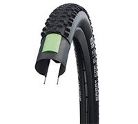 SCHWALBE Smart Sam Pneu 26" Addix Plus Performance SnakeSkin Greeng, black 54-559 | 26x2.10" 2020 Pneus vélo électrique