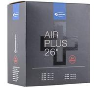 Schwalbe - Chambre à air pour vélo 13 Air Plus 26 x 1,50-2,40 (40/62-559) Valve FV 40 mm Noir
