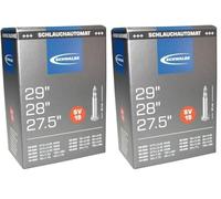 Schwalbe SV 19 Chambre à air Unisexe pour Adulte Argenté 27,5/28/29 x 1,50-2,40 Pouces