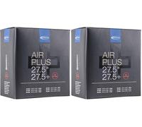 Schwalbe SV 21+AP Air Plus-Camera d'Aria Unisex Adulto, Nero, 68,58 cm (Lot de 2)