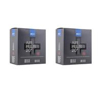 Schwalbe SV 7 AP, Camera d'Aria per Bicicletta. Unisex Adulto, Nero, 51 cm (Lot de 2)