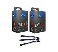 Schwalbe SV13 Lot de 2 Chambres à air pour vélo 40/62-559 avec 3 démonte-pneus MSdeux-Roues 40 mm