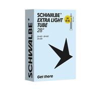 Schwalbe SV15-EL Extra Light Bicycle Inner Tube 23/28-622/630 IB Black 50 mm