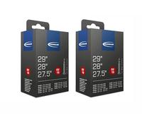 Schwalbe SV19 Tube Unisex-Adult, Noir, 27,5-29"