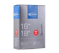 Schwalbe – Chambre à air de vélo – 318586 SV4 16x1 3/8 – Valve Presta 40 mm – Noir